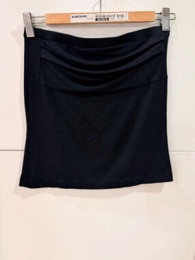 Only Hearts NYC by Helena Stuart Tube Top Size L – Black Ruched Strapless Top